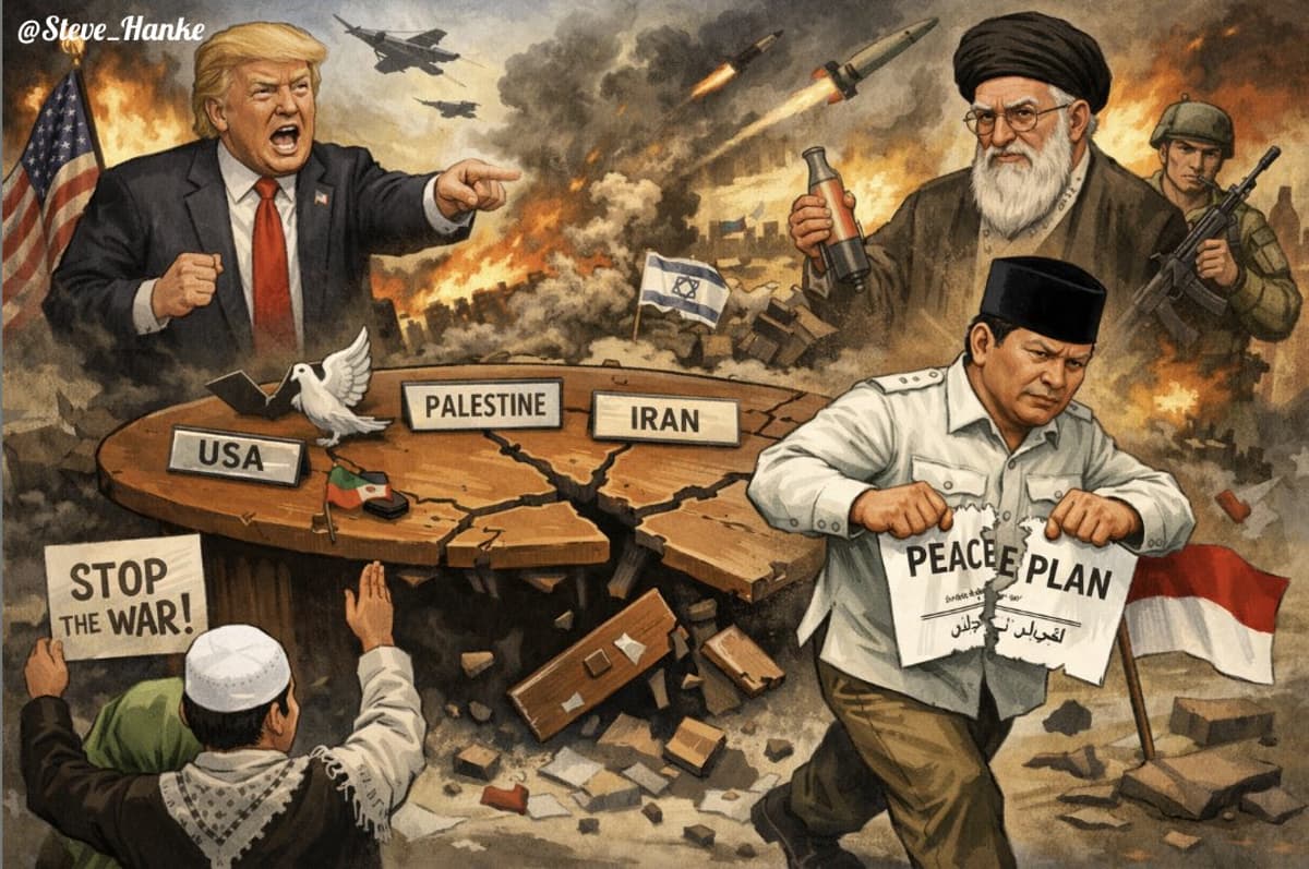 Indonesia Halts Board of Peace Talks, Calls End Iran War