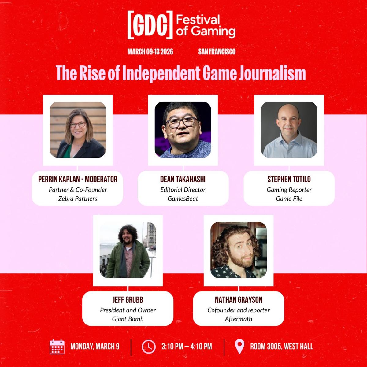 Join GDC Panel on Independent Game Journalism Rise