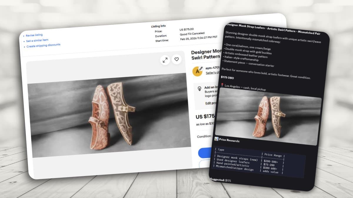 AI Can Automate Tedious eBay Listings for Me