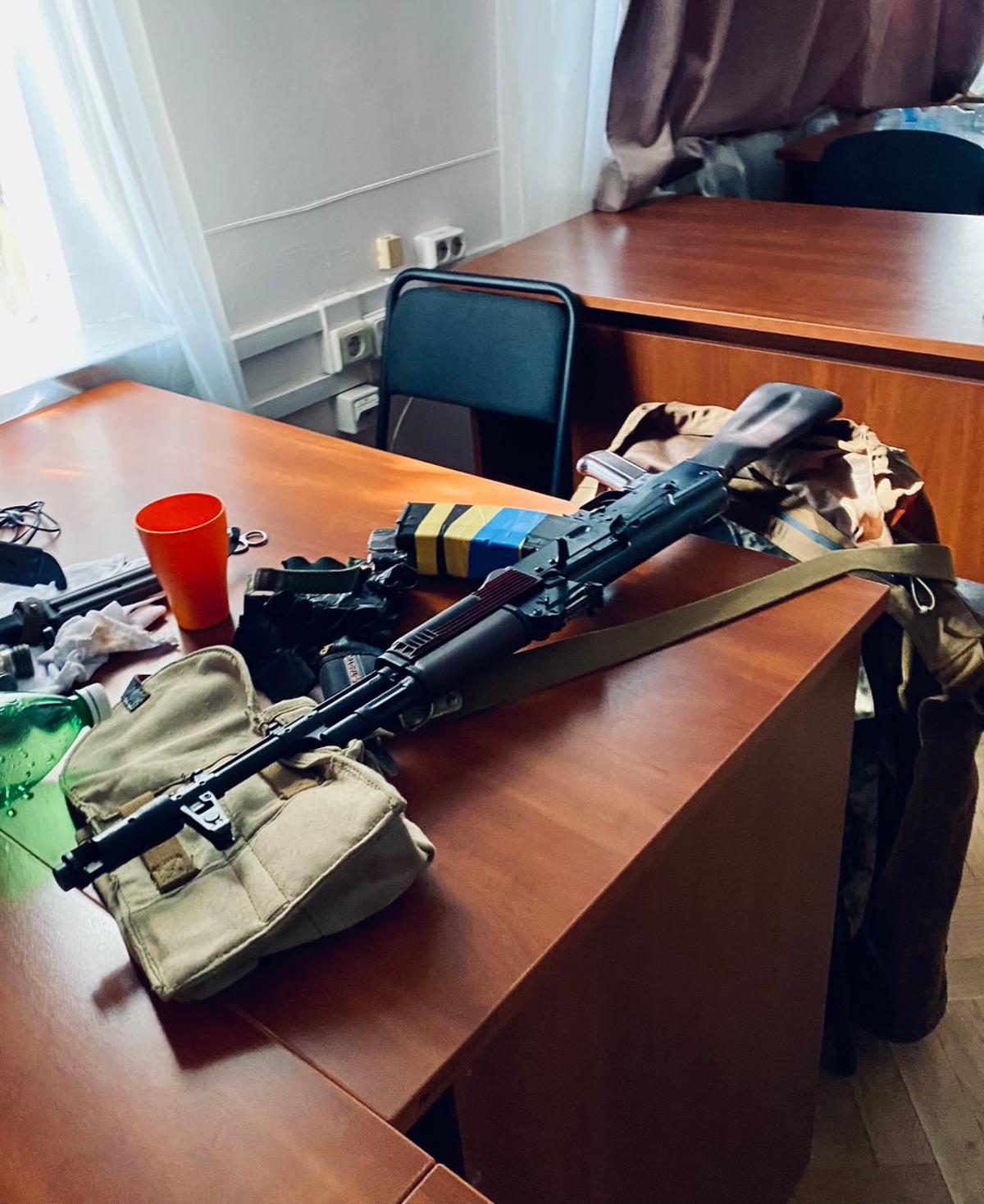 From Lecture Hall to Frontline: Kyiv Lecturer’s Rifle