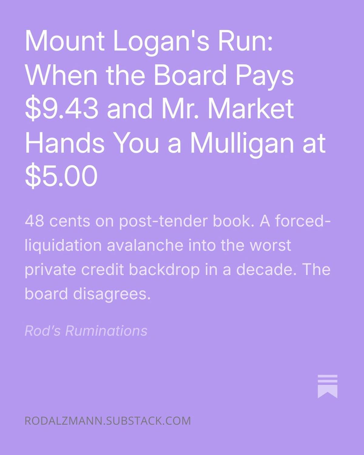 Mispriced $MLCI Offers Second Chance at $5