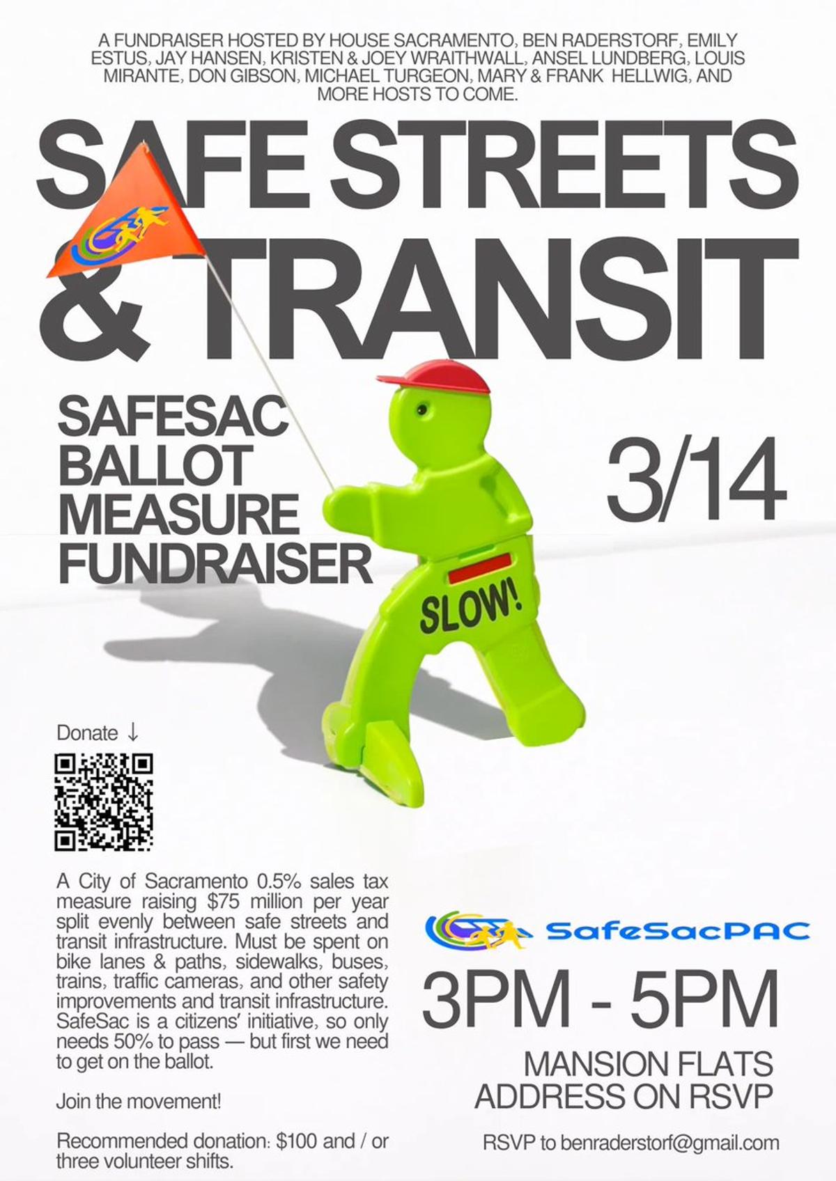 House Sacramento Co-Hosts Fundraiser for Safe Streets Ballot