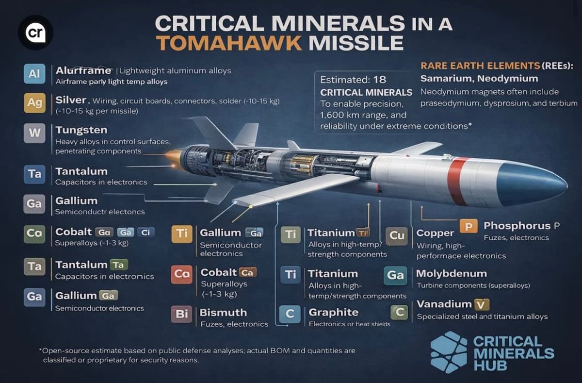 Missile Performance Relies on Critical Scandium Supply