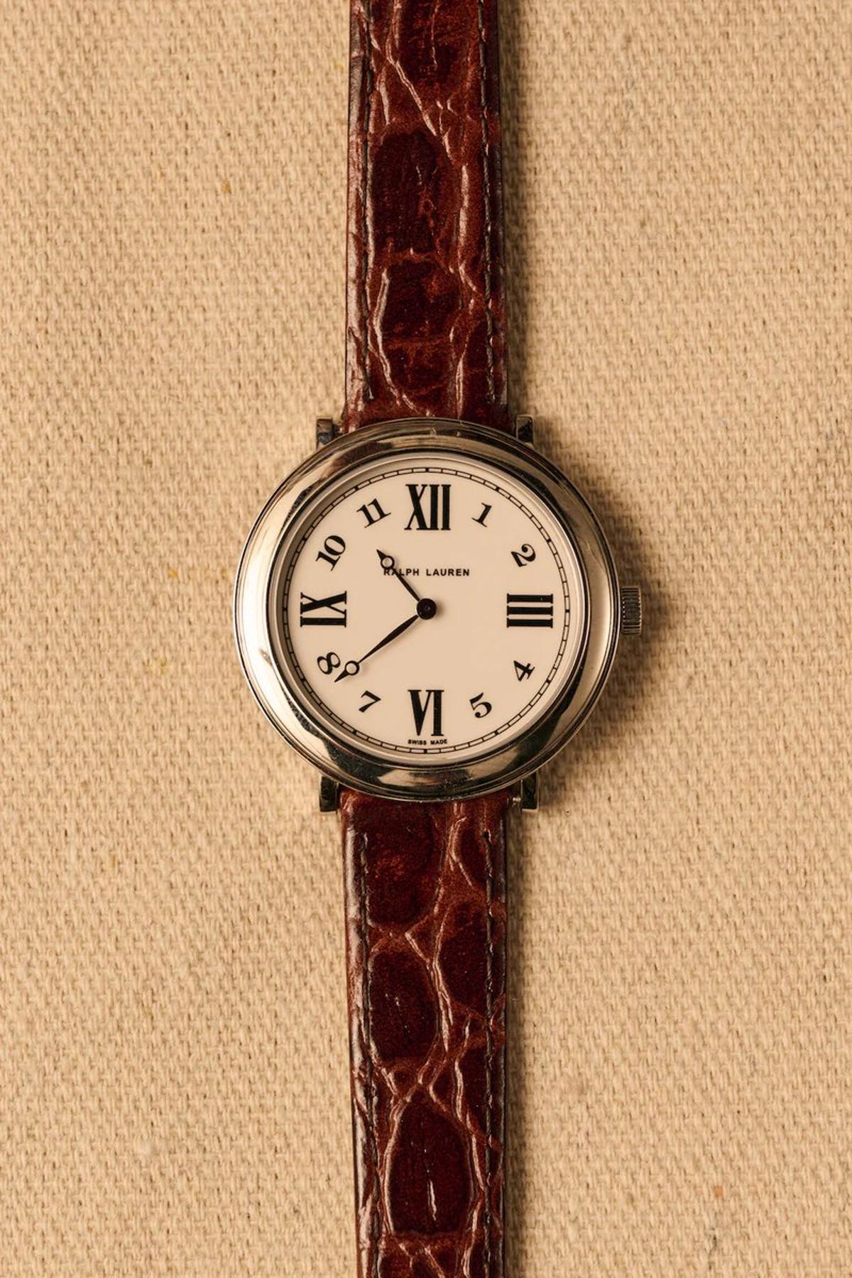 Alligator Strap Elevates $1800 Ralph Lauren 888 Watch
