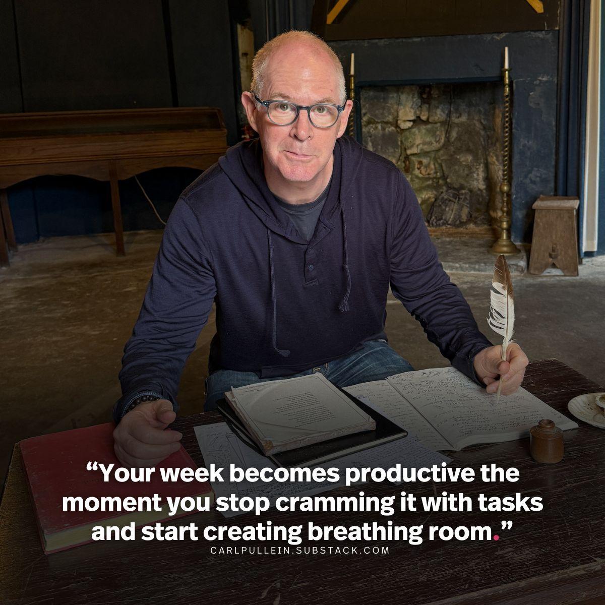 Leave Space in Your Schedule for Real Productivity