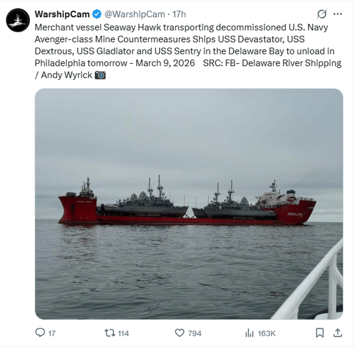 US Navy Swaps 35‑year Mine Sweepers for LCSs