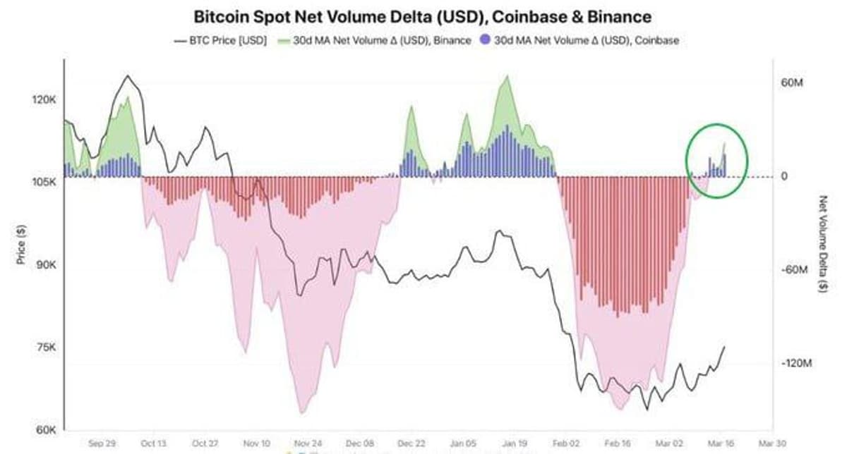 BTC Shifts to Net Buying After Two Months