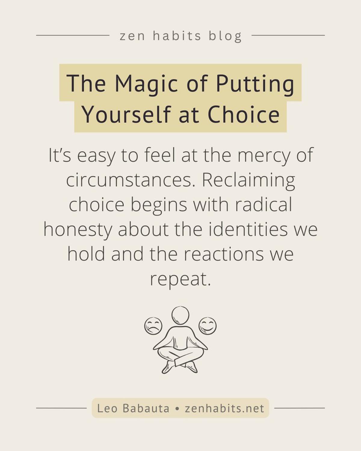 Choose Responsibility Over Blame to Reclaim Power