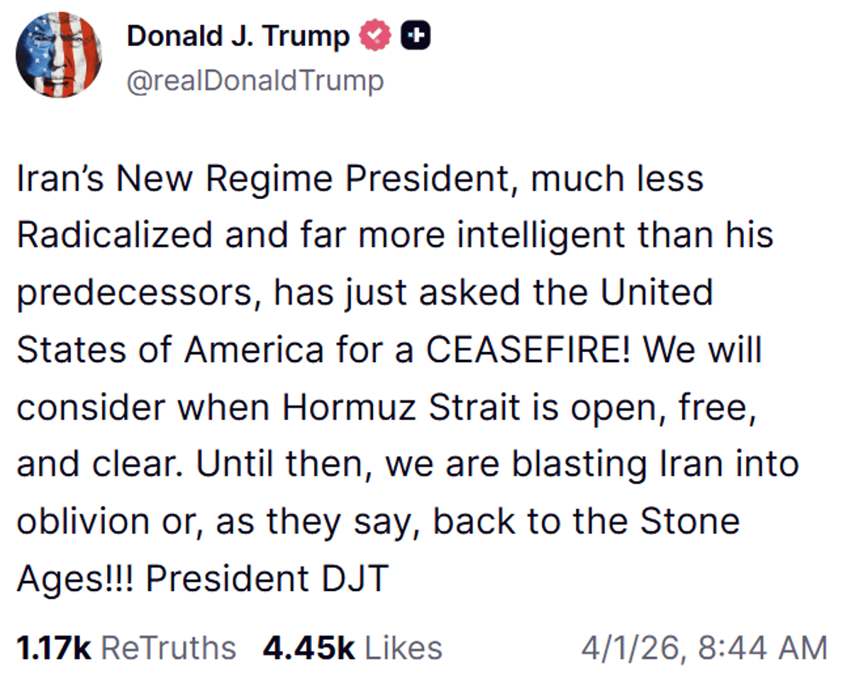 Iran’s New Leader, Same Regime, Strait Reopens