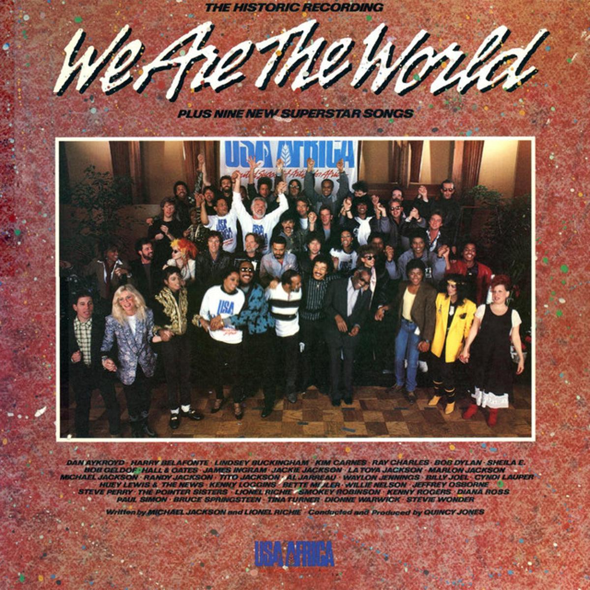 1985’s “We Are the World” United Stars for Famine Relief