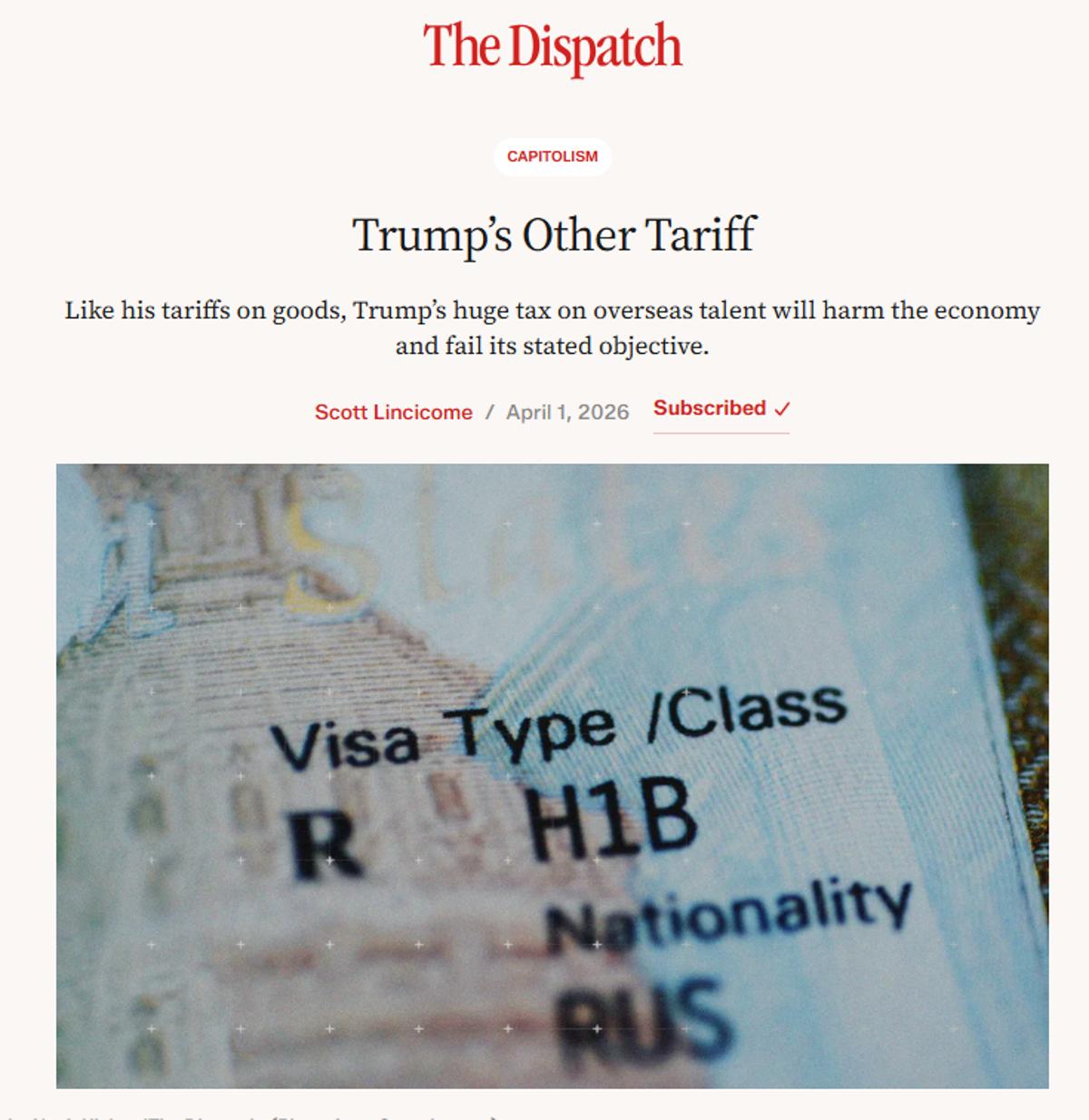 Trump's Talent Tariff Fails, Costs Rise, Legal Battles