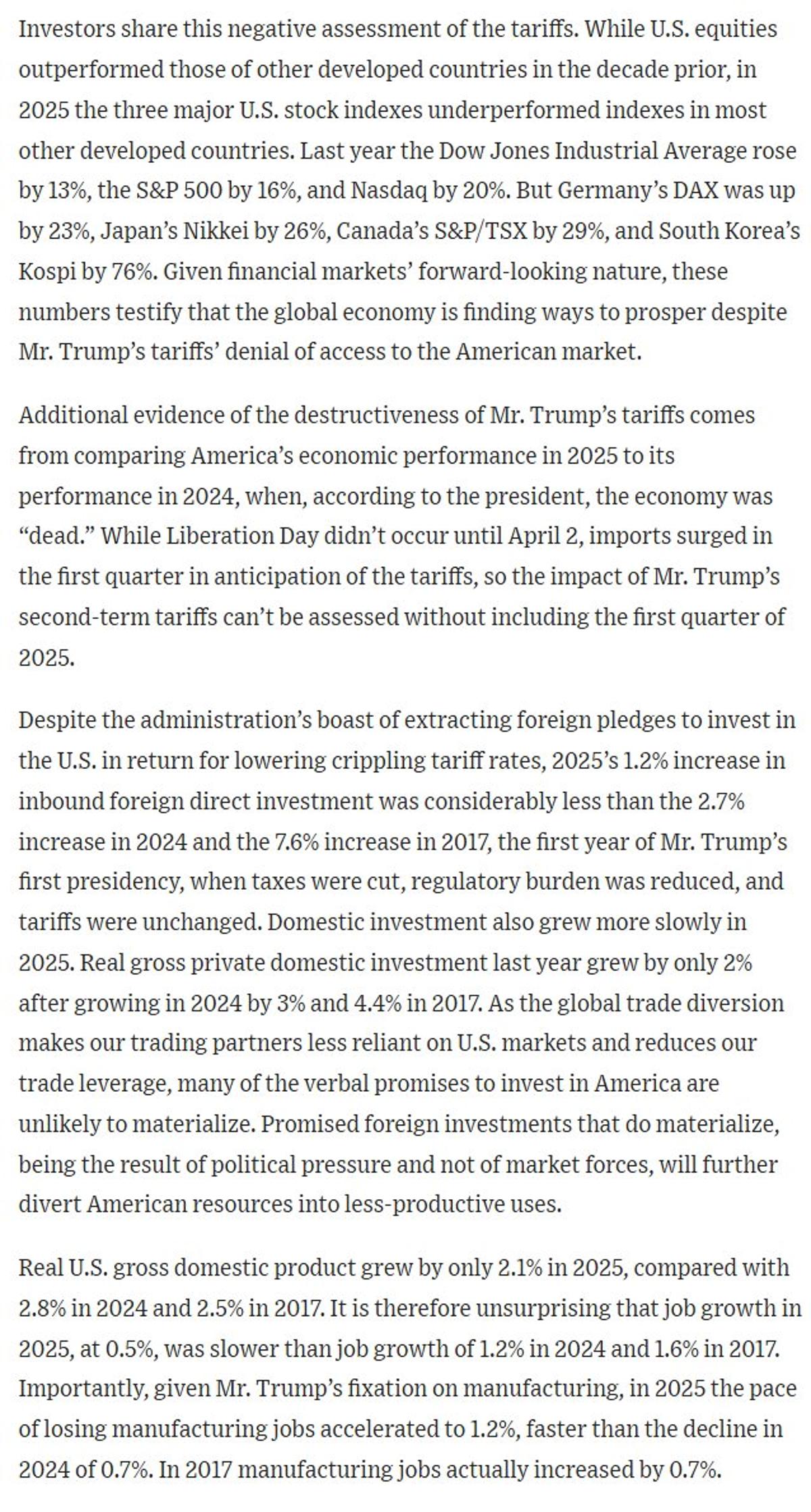 Tariffs Prove Economists Right: Economy Slumps