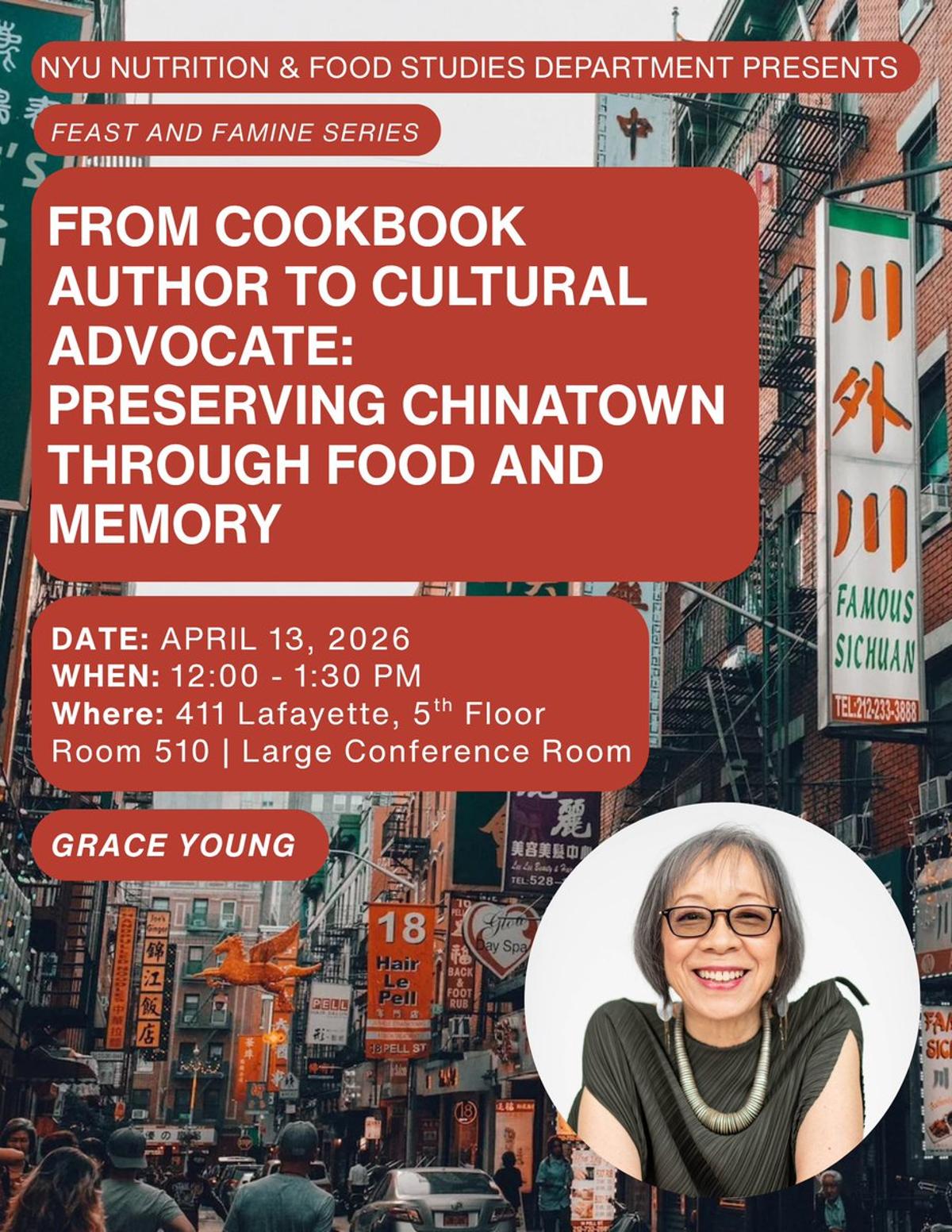 Discuss NYC Chinatown's Past, Present, Future with Grace Young