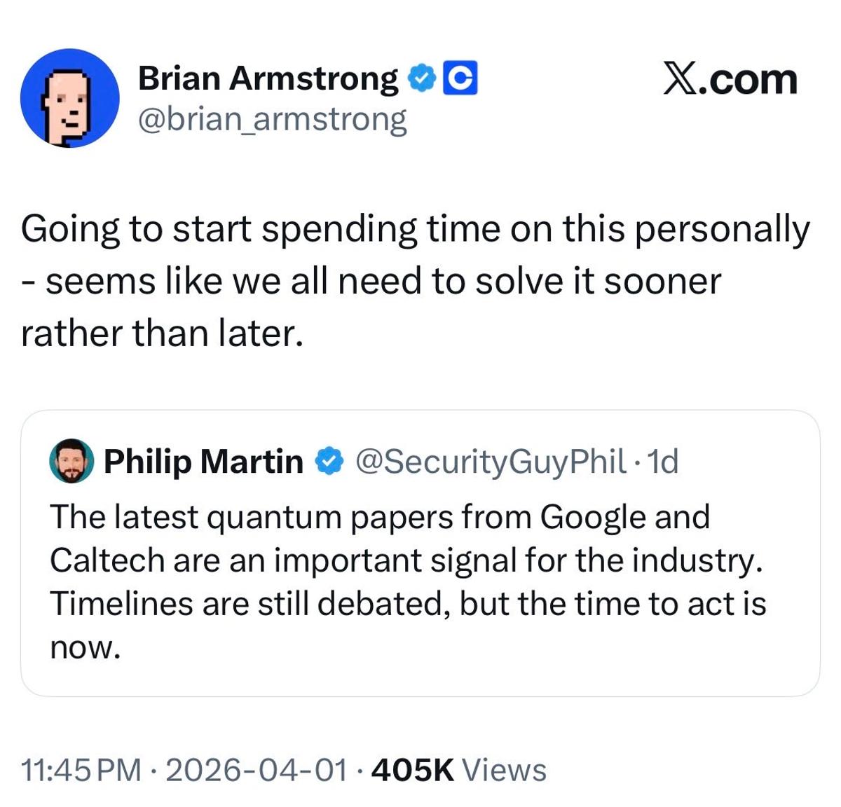 Brian's Bitcoin Involvement Sparks Blocksize Wars