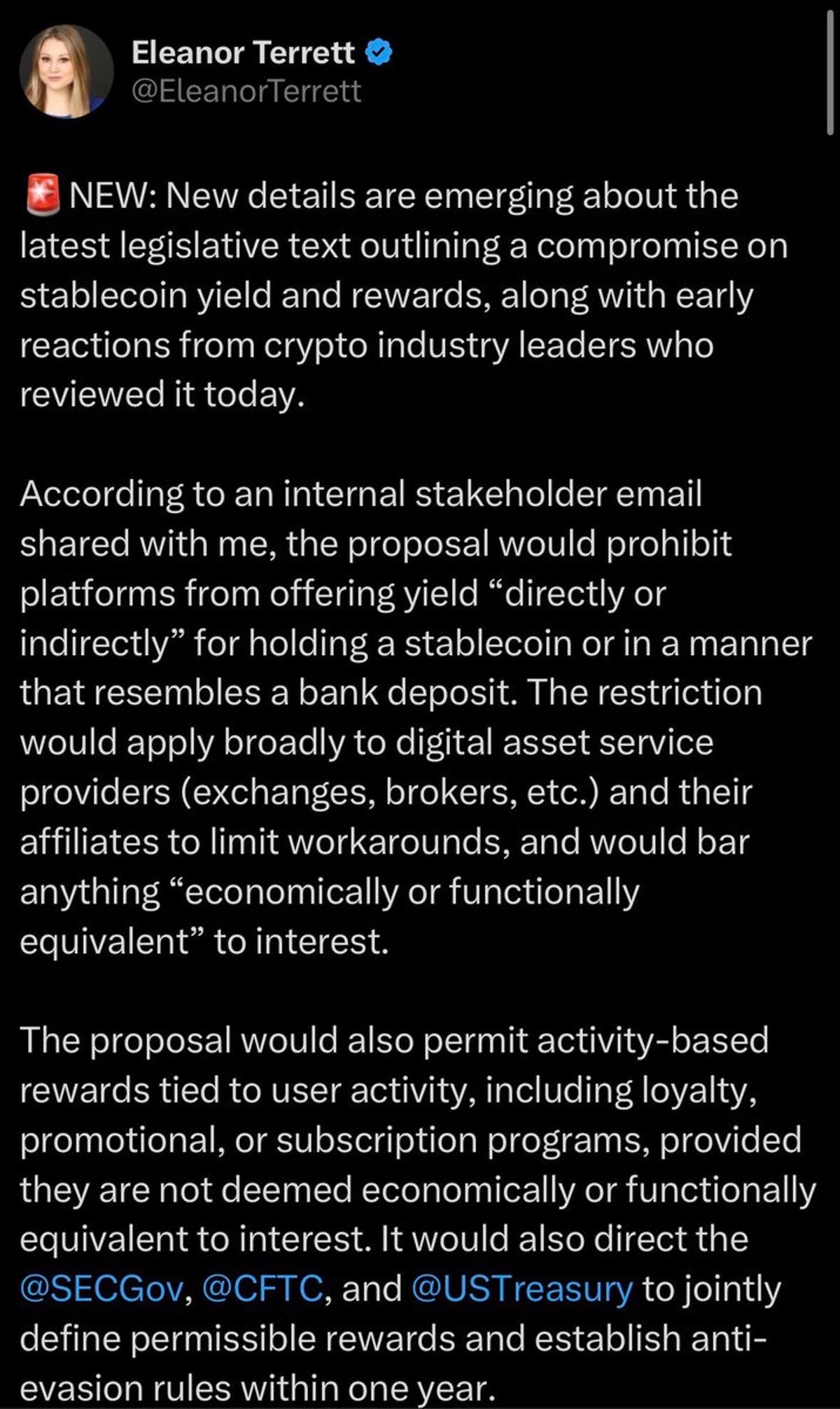 Clarity Act Prioritizes Bank Profits Over Crypto Rewards