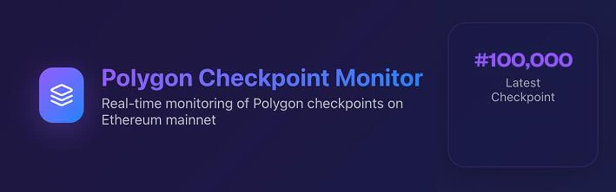 Polygon PoS Hits 100K Checkpoints, Powering Trillions