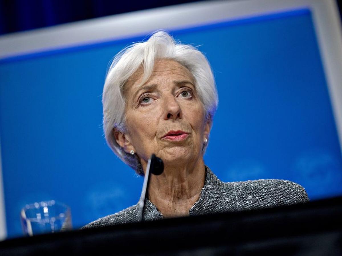 Europe's Economy Falls Beneath ECB Baseline, Says Lagarde