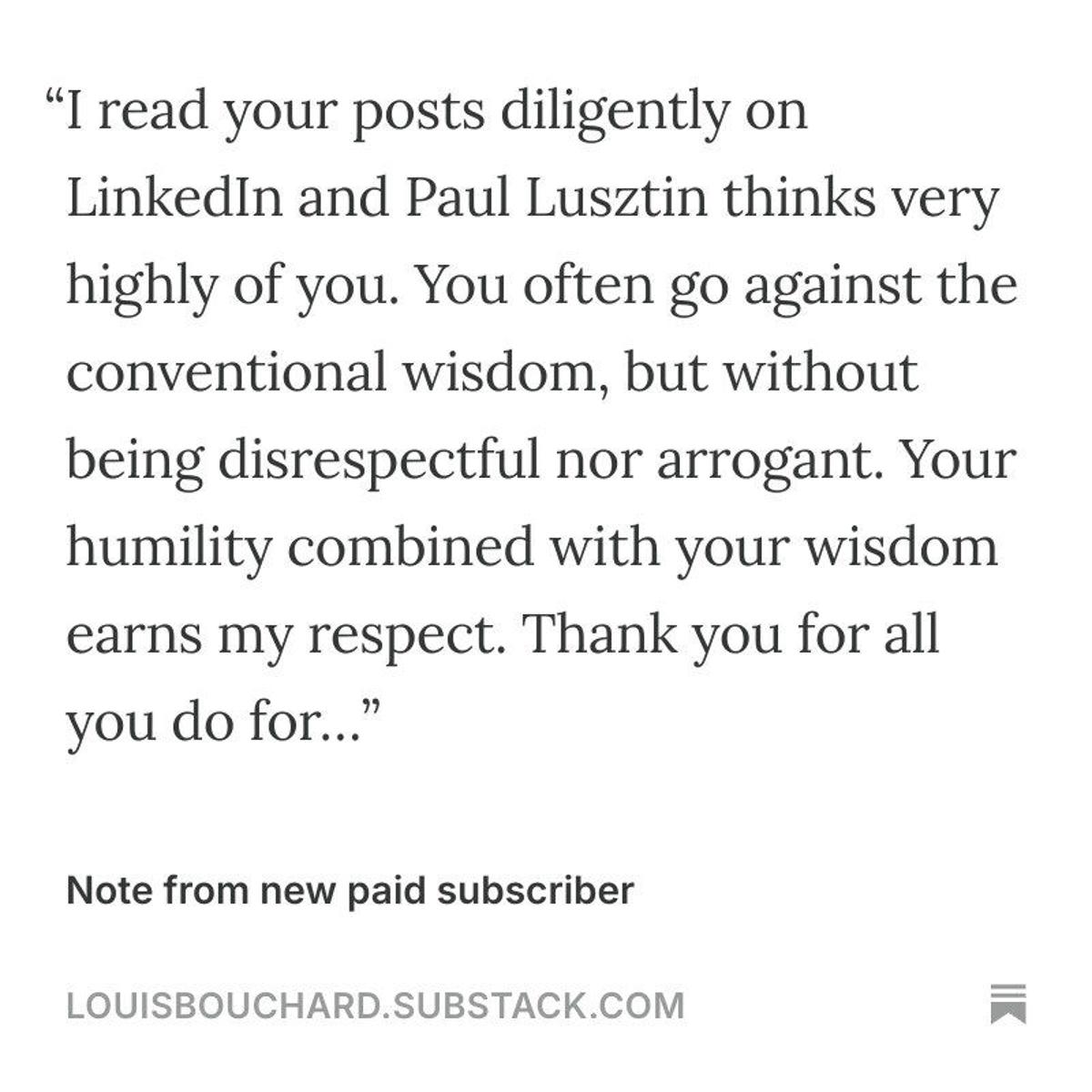 Subscriber’s Gratitude Validates Free AI Resource Model