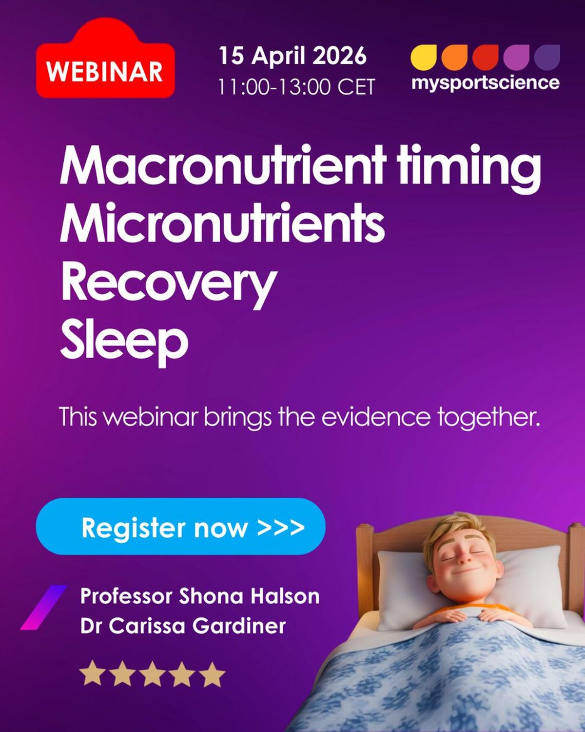 Alcohol Hurts Sleep and Recovery—Join Sports Webinar