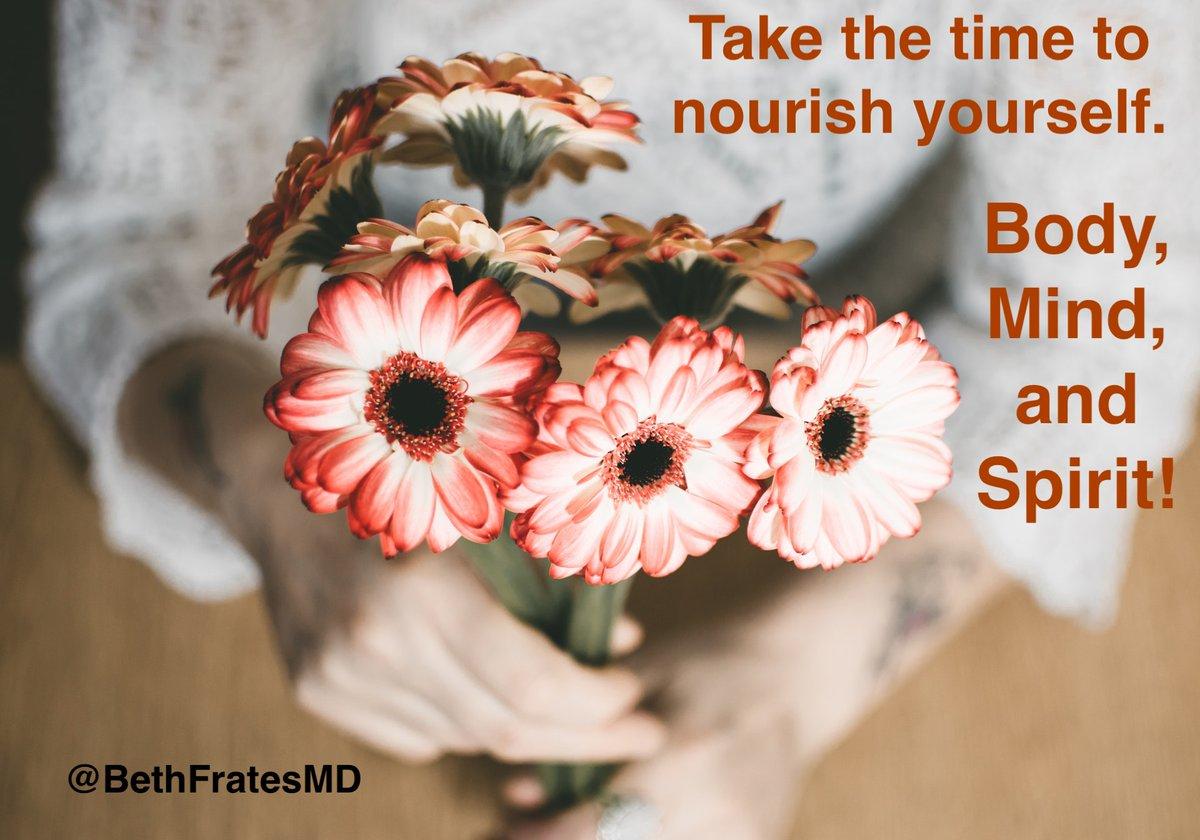 Take Time to Nourish Your Mind And