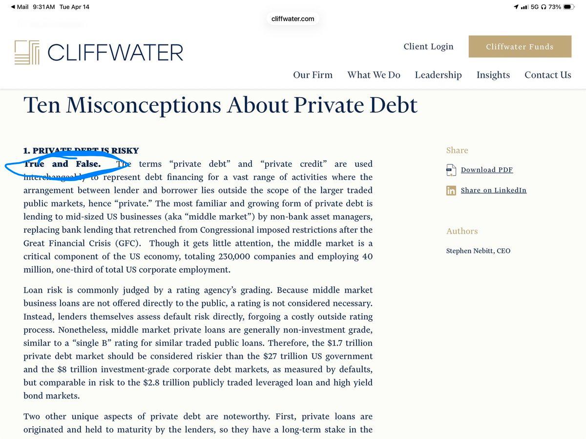 Private Debt Is Risky—Stop the Compliance Spin