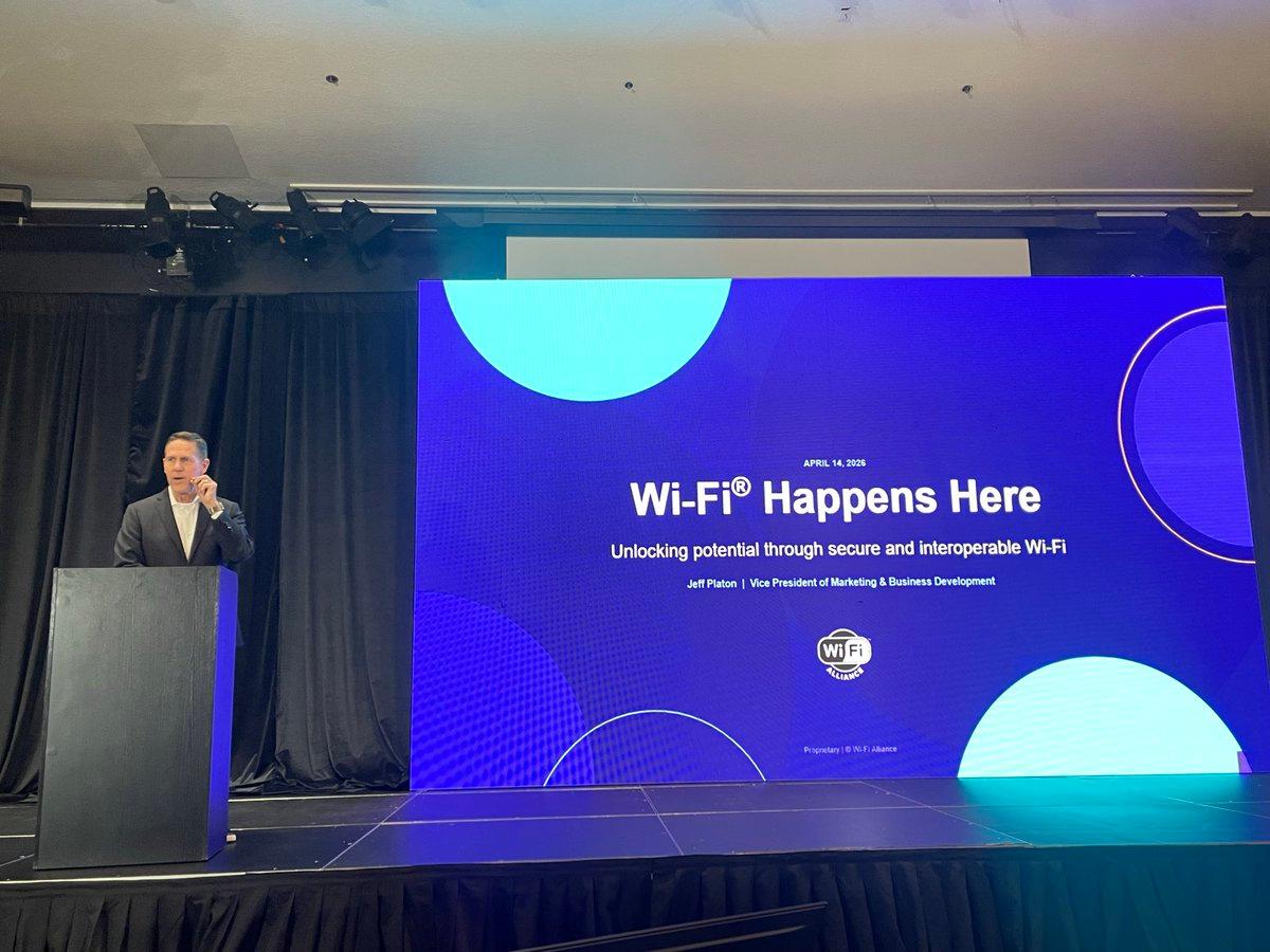 WiFi Alliance Kicks Off First Full Day at WiFiNow Event