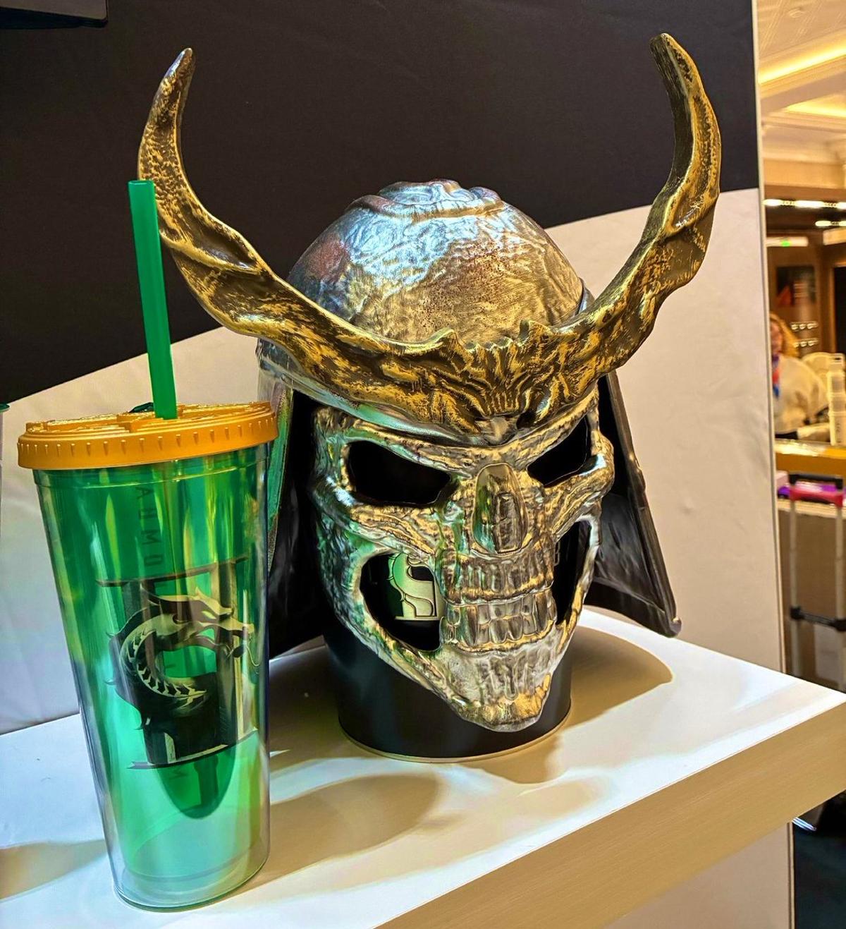 Warner Bros Unveils Luxury Mortal Kombat 2 Popcorn Bucket