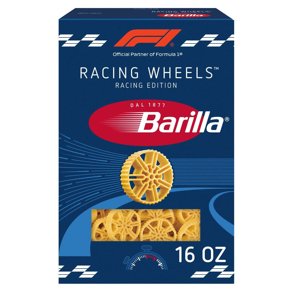 Barilla's Wheel Pasta: Cheapest F1 Merch at $1.77