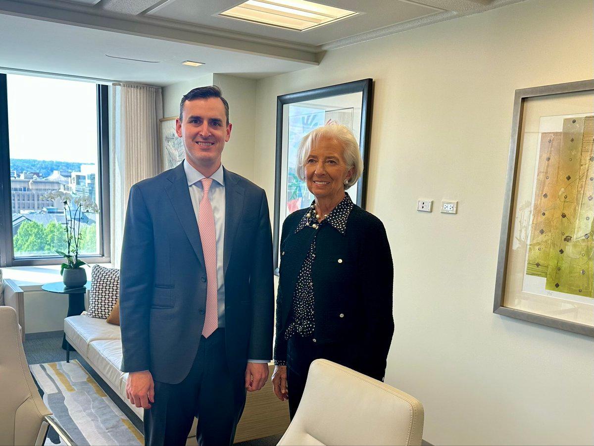 Dan Katz Discusses Global Economy at IMF Meeting