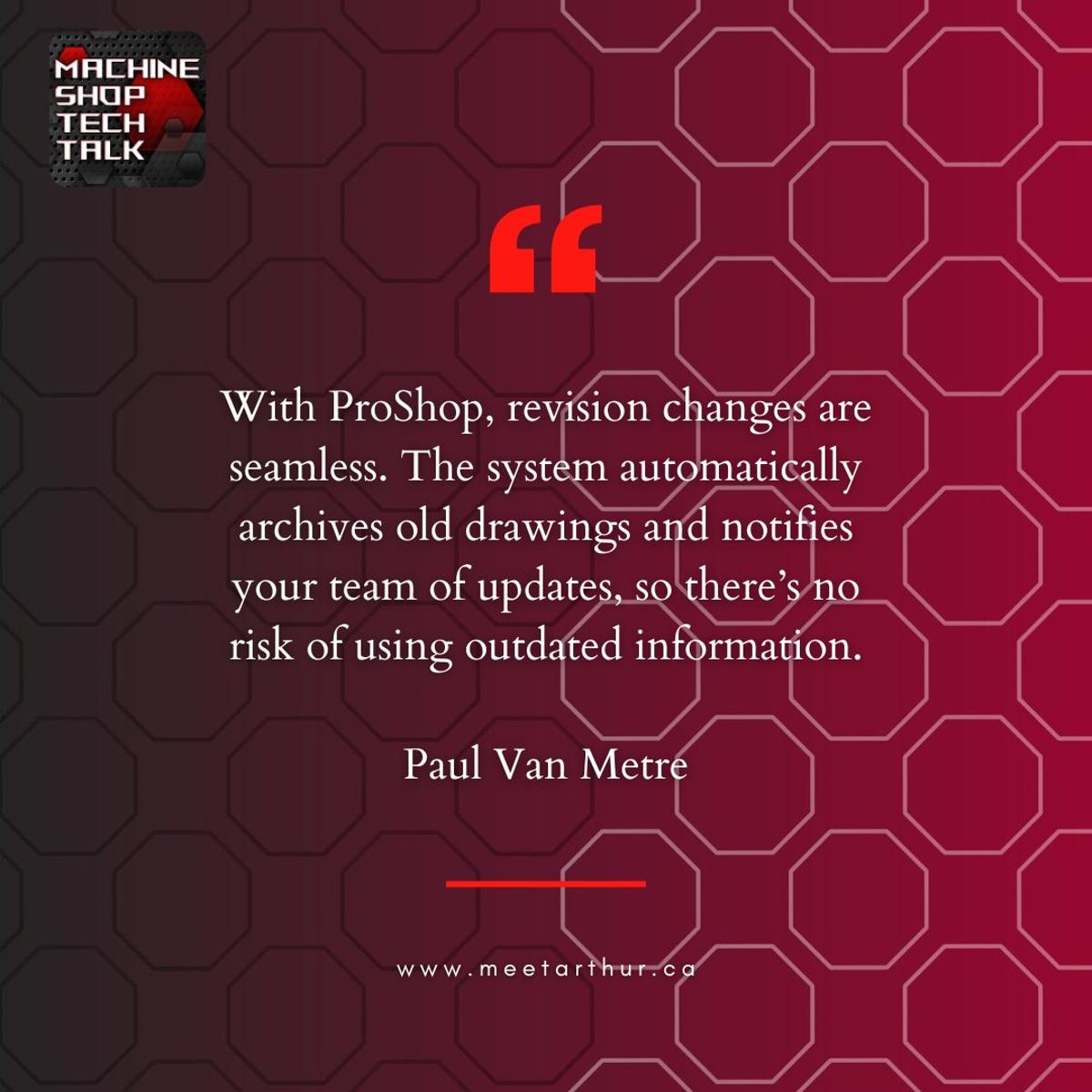 Simplify Revision Changes with ProShop ERP