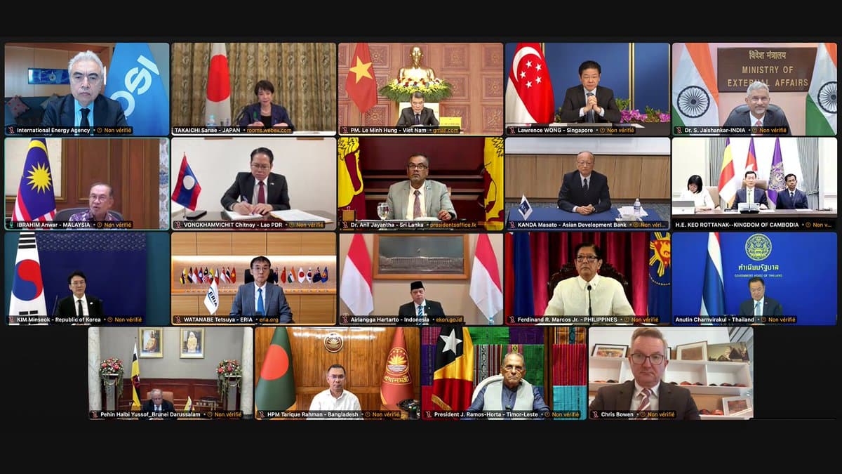 Asian Leaders Discuss Energy Security Amid Middle East Conflict