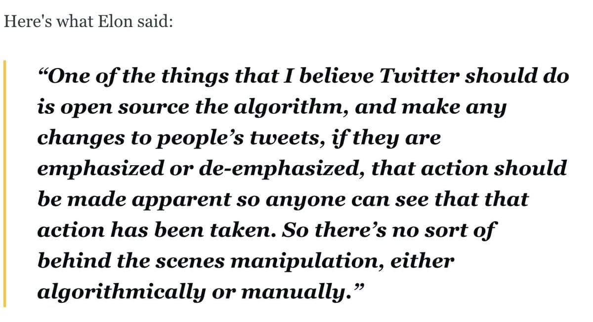 Musk’s Pre‑purchase Comment Could Settle Twitter Debate