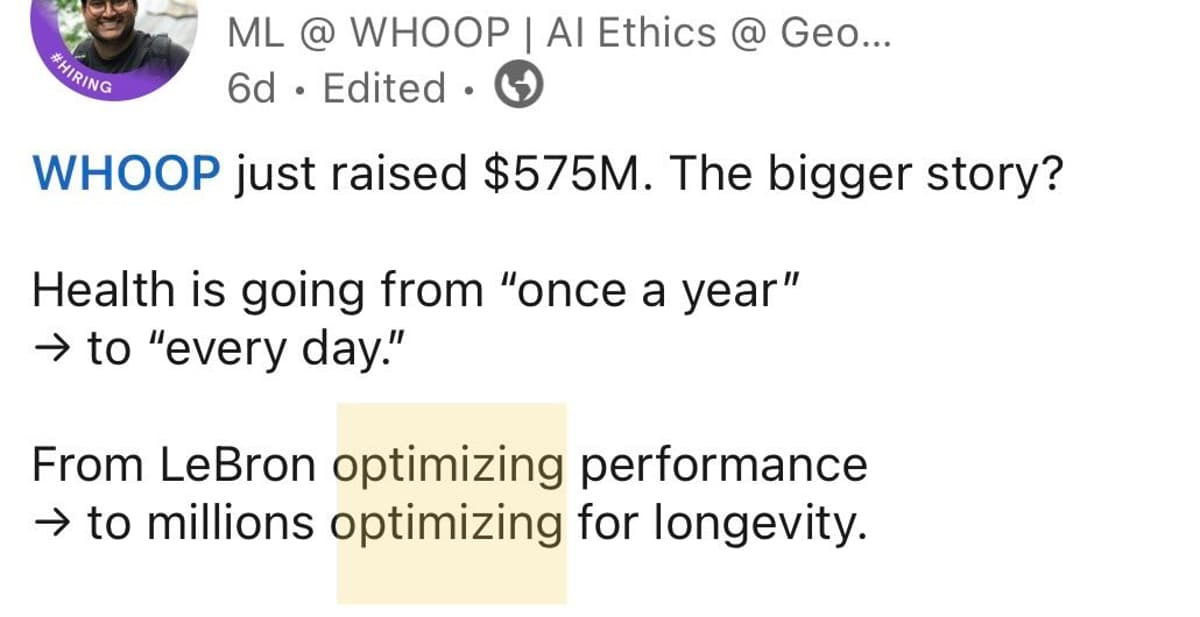 Beware the Obsession with Optimization in Health Tech