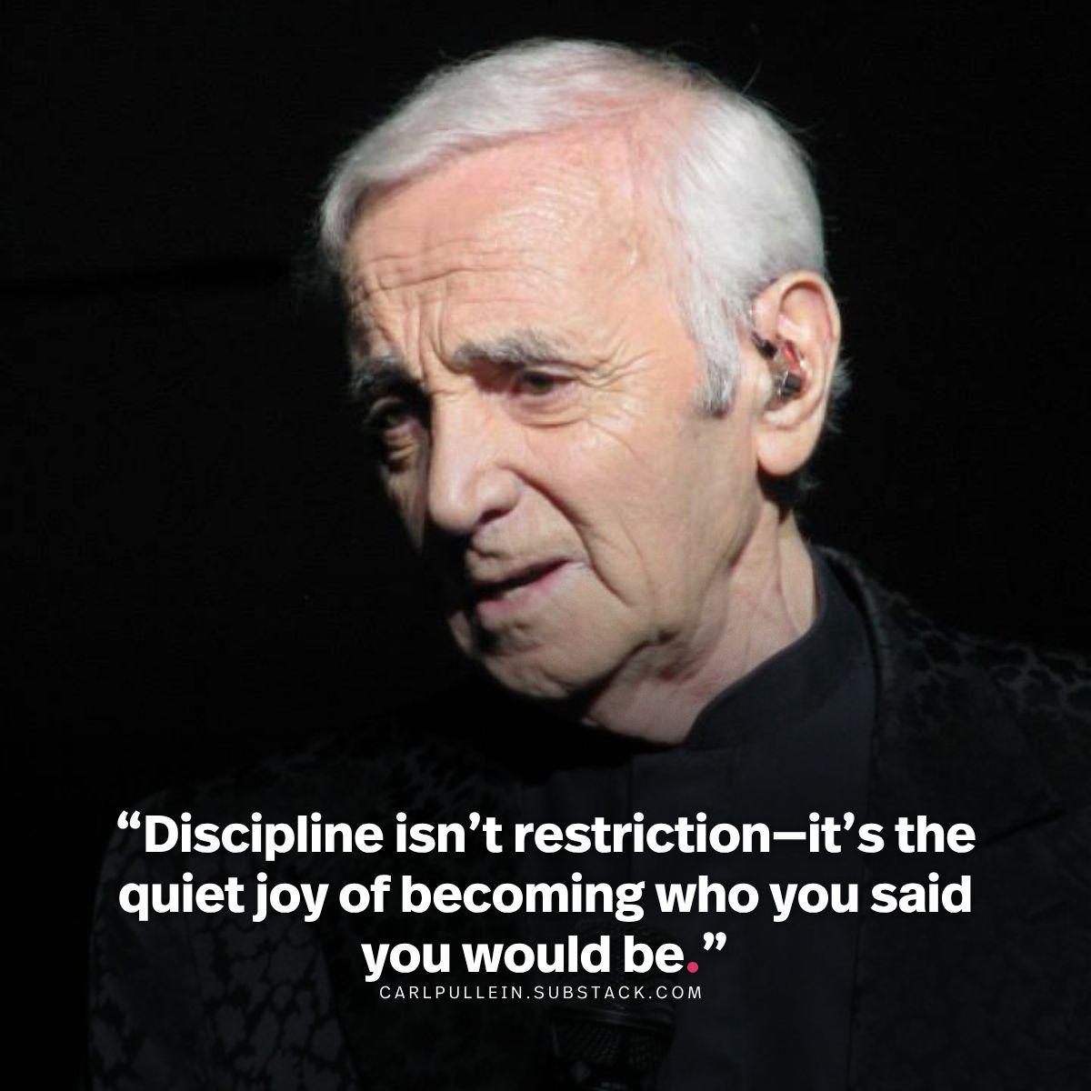 Discipline Becomes Freedom When Aligned with Your Desired Self