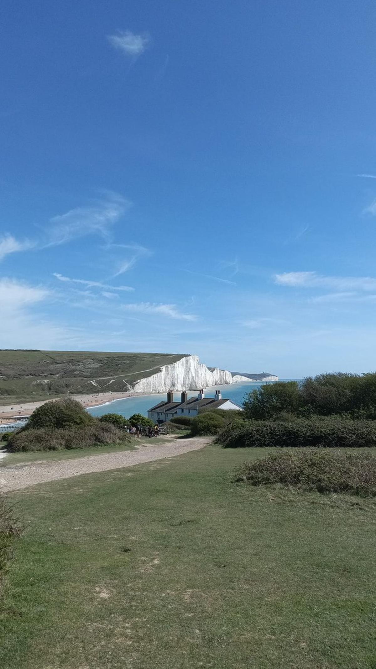 Filming Air Hunger at Sussex’s Seven Sisters for Amazon