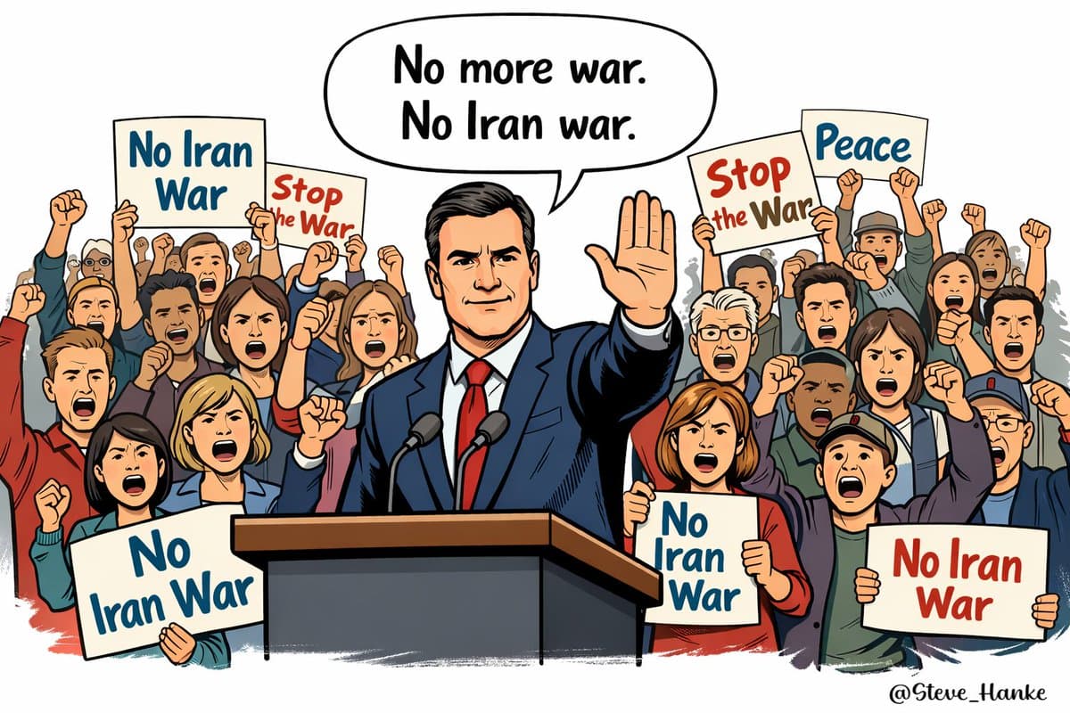 85% of Spaniards Oppose US‑Israeli War on Iran
