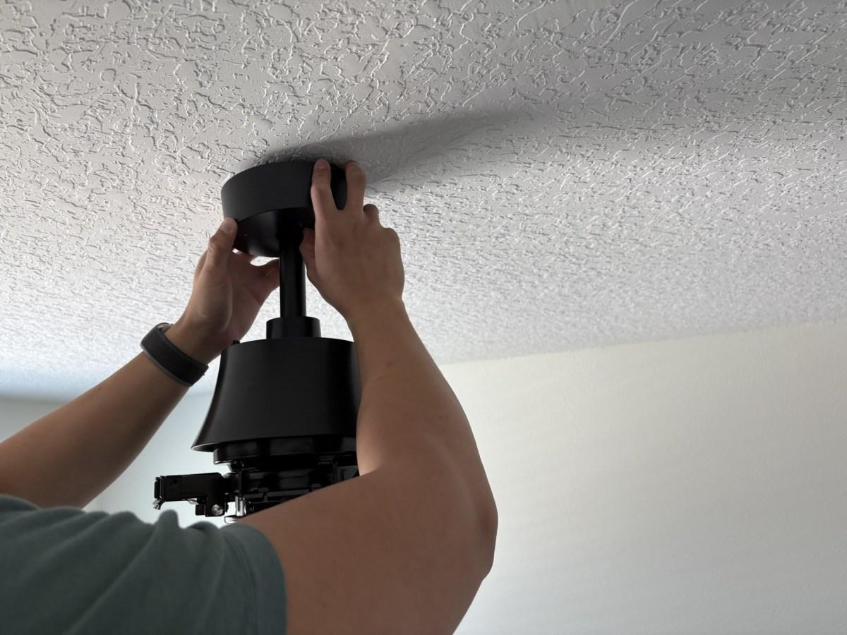 Replace Light Fixture with Ceiling Fan for Comfort and Style