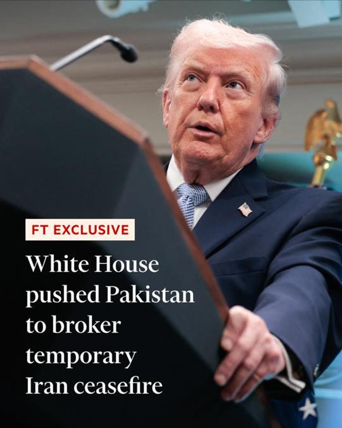 Trump Pressed Pakistan to Secure Iran’s Hormuz Pause