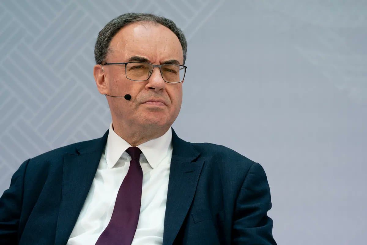 BOE Governor Bailey Says No Rush to Raise Rates