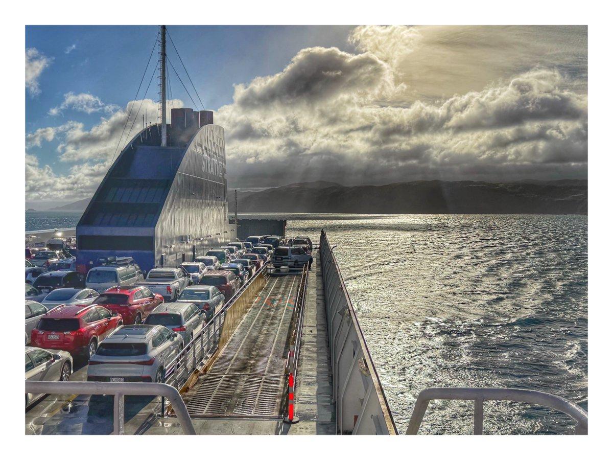 Cook Strait Crossing: Windy yet Surprisingly Calm Seas