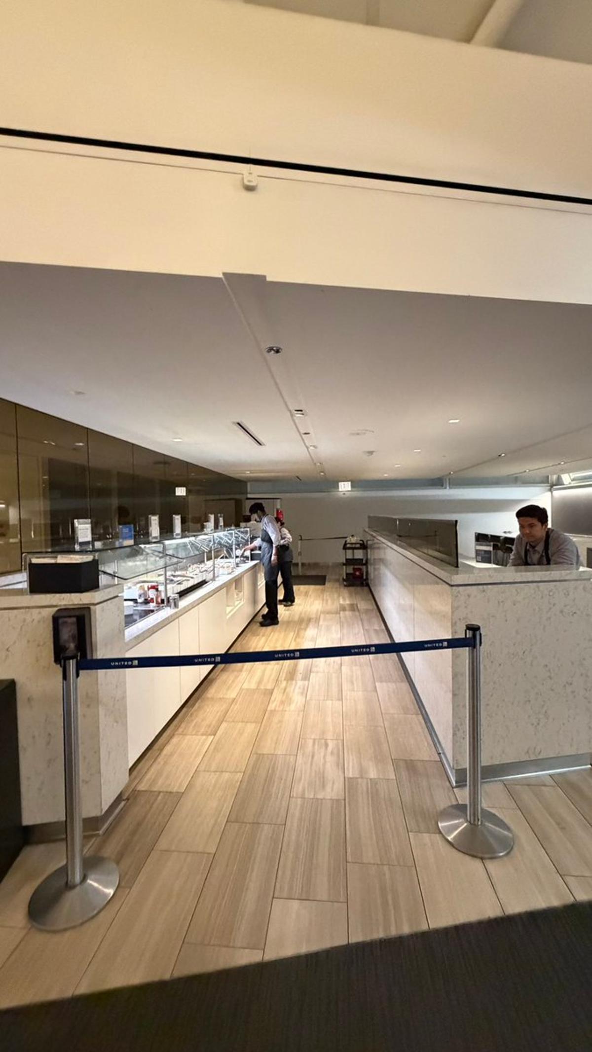 Overprotective Staff Ruin United Club Food Experience