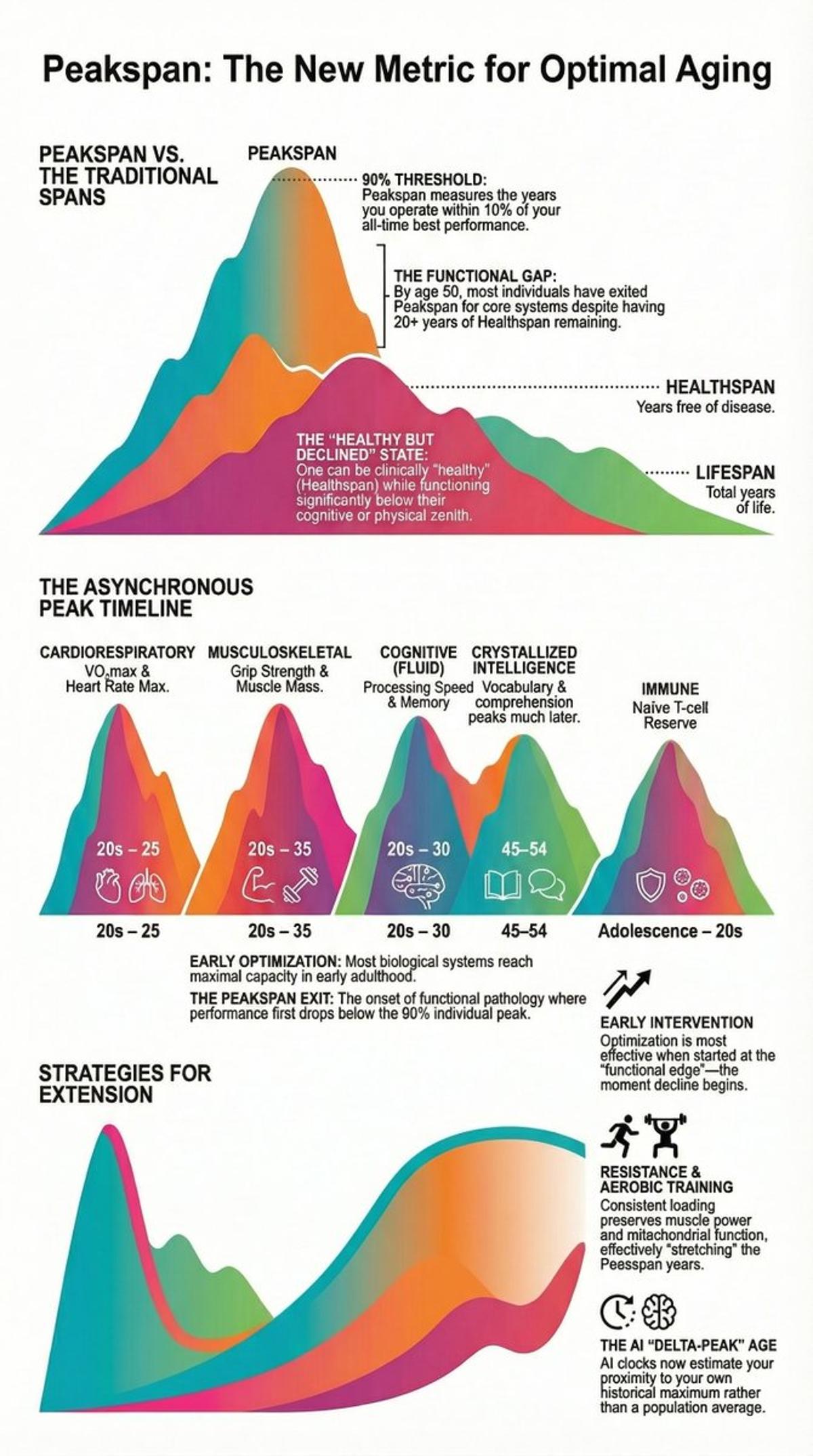 Aim for Peak Longevity, Not Just Healthspan