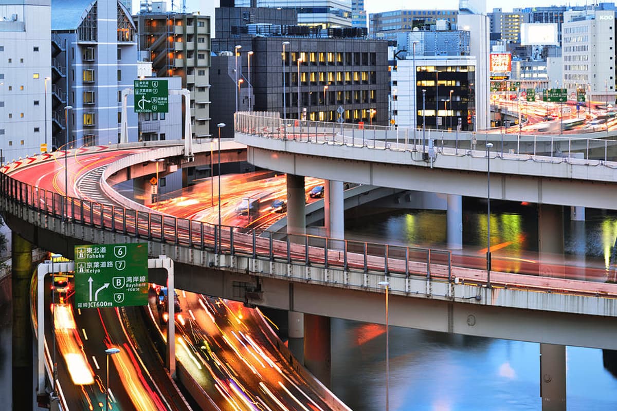 Japan's Downtown Swallows Massive Highway—Unexpected Urban Design