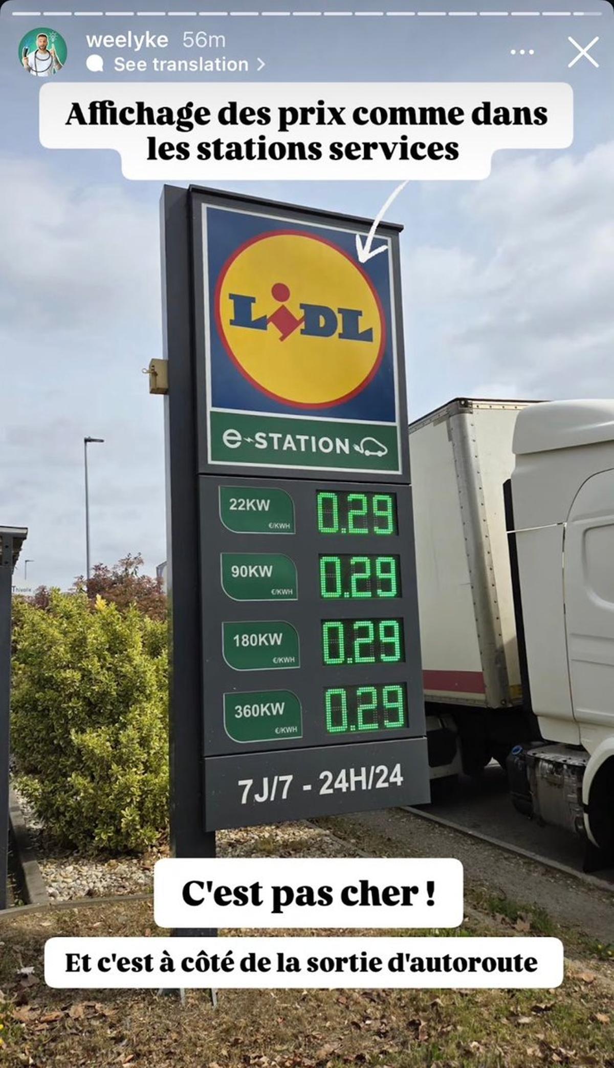France Offers Ultra‑Cheap 360kW Charging via Lidl App