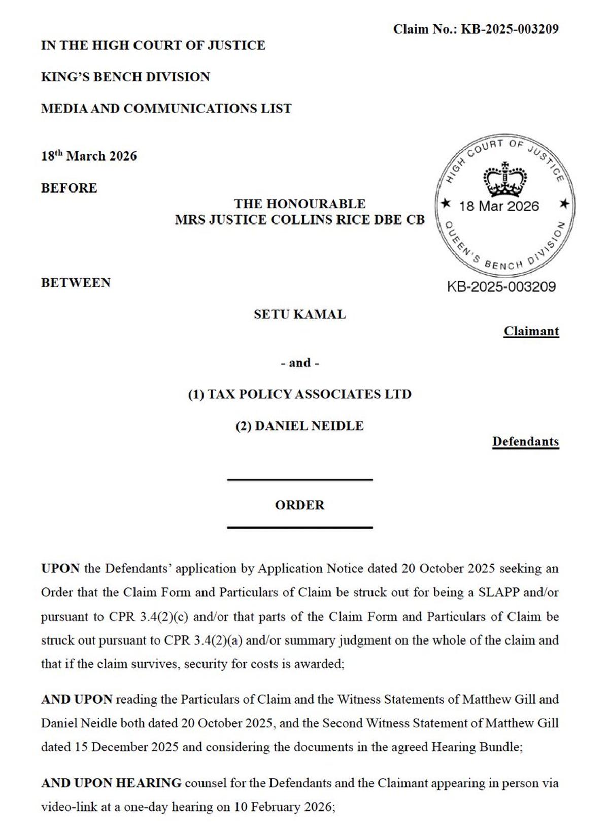 High Court Dismisses £8m Claim, Barrister Pays Costs