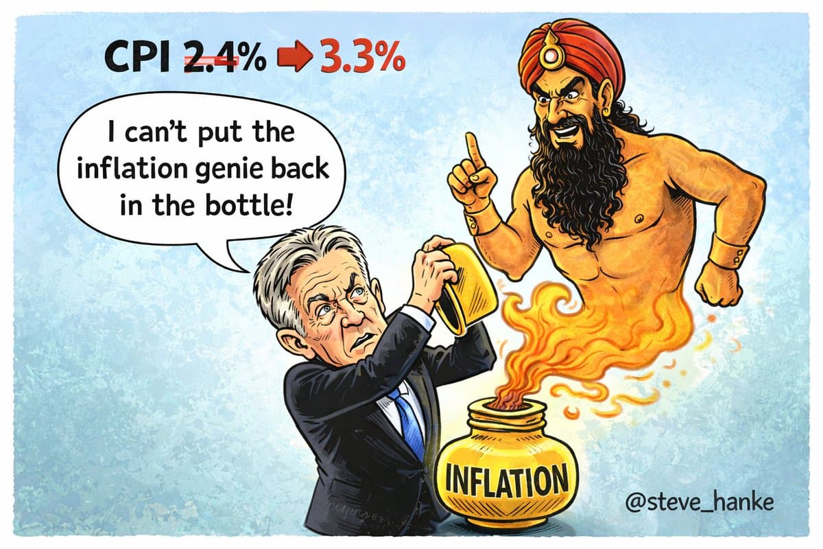 CPI Hits 3.3% Confirming Inflation’s Stubborn Rise