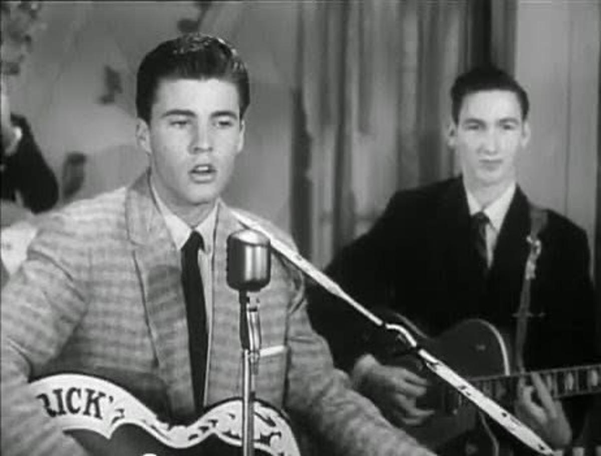 Ricky Nelson Debuts on TV with “I’m Walking”