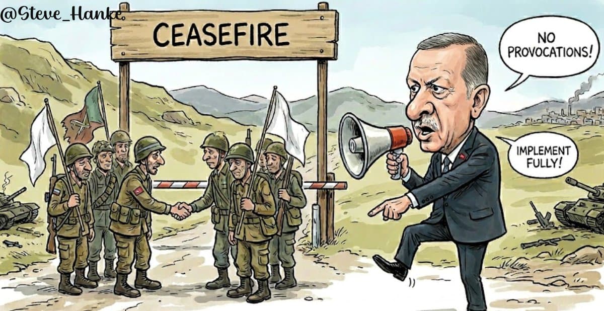 Erdogan Demands Strict Enforcement of US‑Israeli Ceasefire