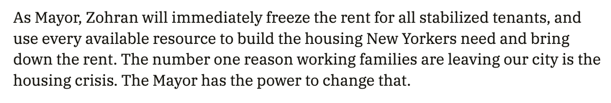 Mayor Mamdani Reneges on Rent Freeze Promise