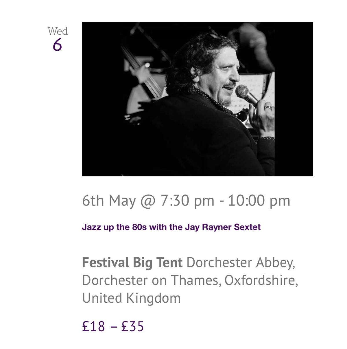 JR Sextet Sold Out London, New Dates Announced